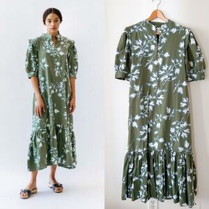 Mirth Venice Dress Green Sz S